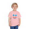 Naples, Florida Toddler T-Shirt - Retro Palm Tree Toddler Naples Shirt