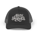 North Dakota Snapback Trucker Cap - Embroidered North Dakota Hat-1