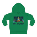 Mt Hood, Oregon Toddler Hoodie - Unisex Mt Hood, Oregon Toddler Sweatshirt-3