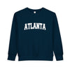 Atlanta, Georgia Toddler Sweatshirt - Atlanta Toddler Crewneck Sweatshirt
