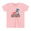 Mexico Youth Shirt - Retro Palm Tree Mexico Kid's T-Shirt
