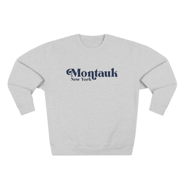 Premium Montauk, New York Sweatshirt - 0