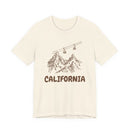 California Mountain T-Shirt — Vintage Gondola Ski Mountain Tee-1