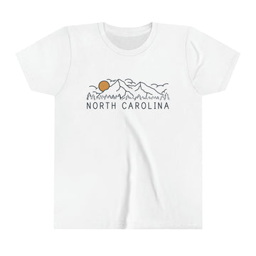 North Carolina Youth T-Shirt - Unisex Kids North Carolina Shirt