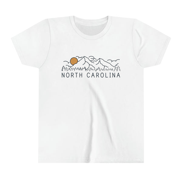 North Carolina Youth T-Shirt - Unisex Kids North Carolina Shirt