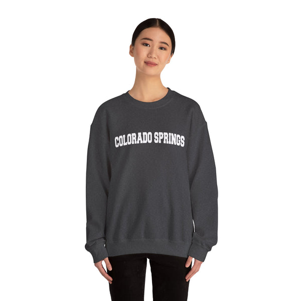 Colorado Springs, Colorado Sweatshirt - Unisex Graphic Crewneck