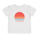 Wyoming Toddler T-Shirt - Retro 80s Unisex Toddler Wyoming Shirt-3