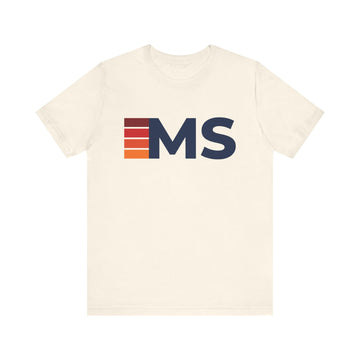 Mississippi Retro Stripes T-Shirt | Mississippi Tee - 0