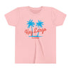 Key Largo, Florida Youth Shirt - Retro Palm Tree Key Largo Kid's T-Shirt