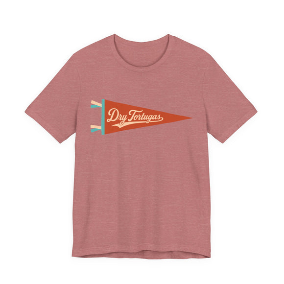 Dry Tortuga National Park Pennant T-Shirt — Vintage Camp Flag Tee