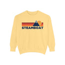 Steamboat, Colorado Mountain Stripes Sweatshirt | Comfort Colors - 100% Cotton-2