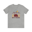 West Virginia T-Shirt - Retro Unisex West Virginia Shirt-2