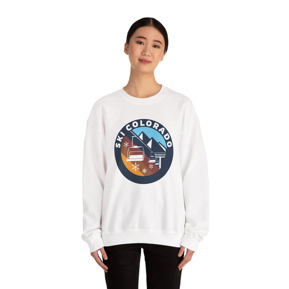 Colorado Sweatshirt - Ski Lift Colorado Crewneck Sweatshirt