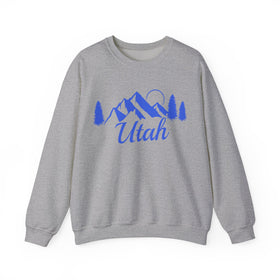 Utah Sweatshirt - Unisex Mountain Utah Sweatshirt