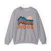 Moab, Utah Sweatshirt Retro Mountains, Moab Unisex Graphic Crewneck