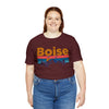 Boise, Idaho Shirt - Mountain Sunset Unisex Boise T-Shirt