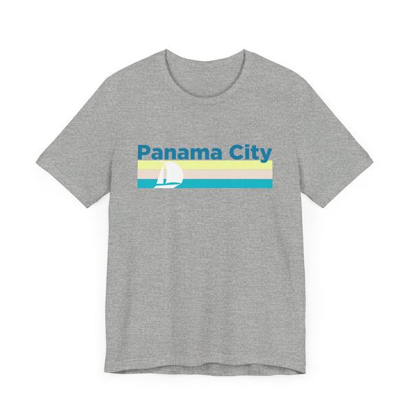 Panama City, Florida T Shirt - Sailboat Graphic Tee