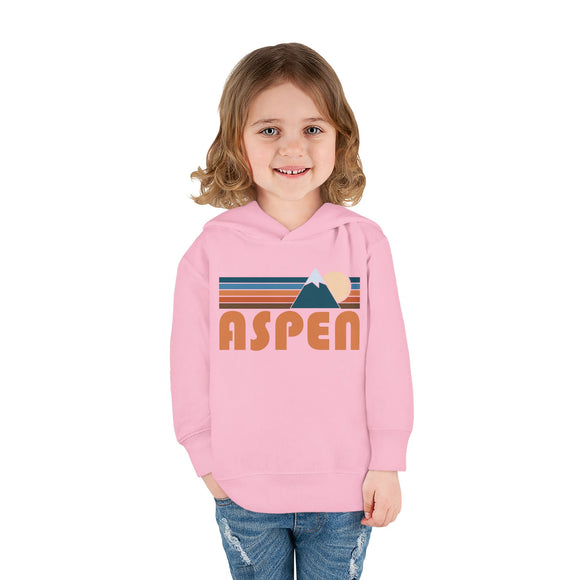 Aspen, Colorado Toddler Hoodie - Unisex Aspen Toddler Sweatshirt