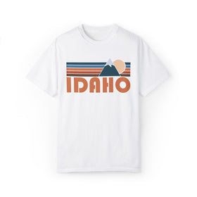 Idaho Graphic Tee, Comfort Colors Retro Unisex T shirt, Mountain Adventure Shirt