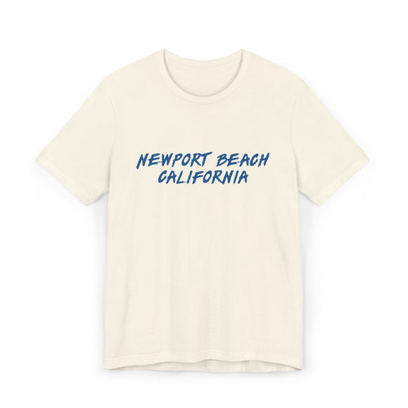 Newport Beach T-Shirt | 100% Cotton Retro California Tee