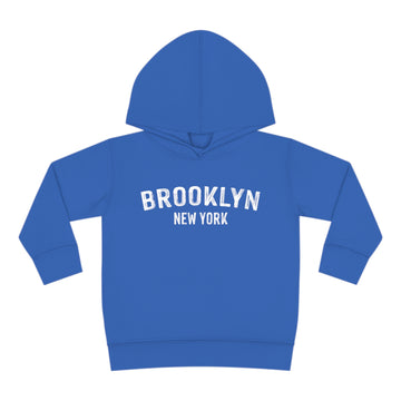 Buy vintage-royal Brooklyn, New York Toddler Hoodie