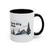 Park City, Utah Retro Snow Skiing Mountain 11 oz Mug, Ski Lodge Decor Coffee Cup, Mountain Gondola  Lover Gift, Retro Skiing Mug