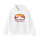 Lake Tahoe, California Hoodie - Retro Ombre Unisex Lake Tahoe Hoodie Sweatshirt-4