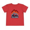 Telluride, Colorado Toddler T-Shirt - Retro Palm Tree Toddler Telluride Shirt