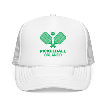 Orlando, Florida Pickleball Trucker Hat - Foam Orlando Cap - 0
