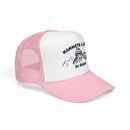 Mammoth Lakes, California Ski Babe Trucker Hat — Foam Mesh Cap-8