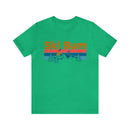 Ski Bum T-Shirt - Mountain Sunset Unisex Ski Bum Shirt-4