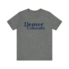Denver, Colorado Graphic Tee, Casual T-Shirt, Vintage Style Shirt