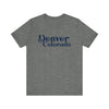 Denver, Colorado Graphic Tee, Casual T-Shirt, Vintage Style Shirt