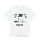 Telluride, Colorado Cowgirl Graphic Tee-8