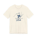 Utah T Shirt - Vintage Ski Graphic Utah Tee-2