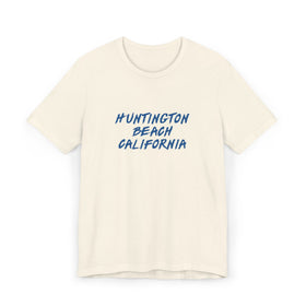 Huntington Beach T-Shirt | 100% Cotton Retro California Tee - 0