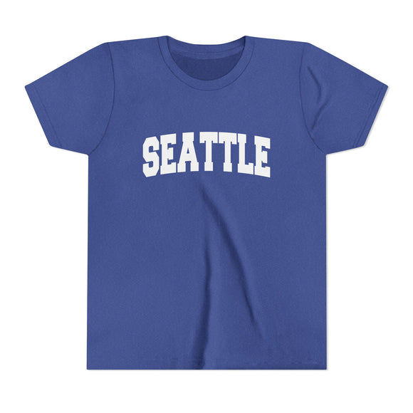Seattle, Washington Youth Graphic Tee - Kids Seattle T Shirt