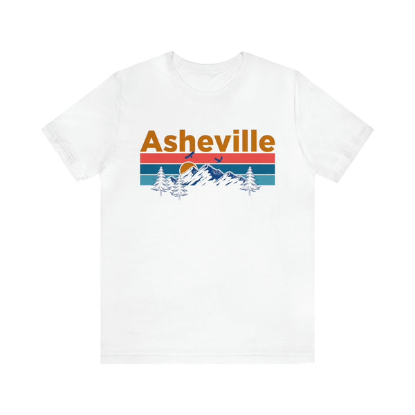 Asheville, North Carolina Shirt - Mountain Sunset Unisex Asheville T-Shirt