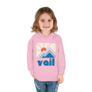 Vail, Colorado Toddler Hoodie - Minimal Style Unisex Vail Toddler Sweatshirt-14