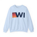 Wisconsin Retro Sweatshirt | Retro Stripes Wisconsin-4