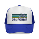 California Retro Bike Trucker Hat - Vintage Style California Cap-4