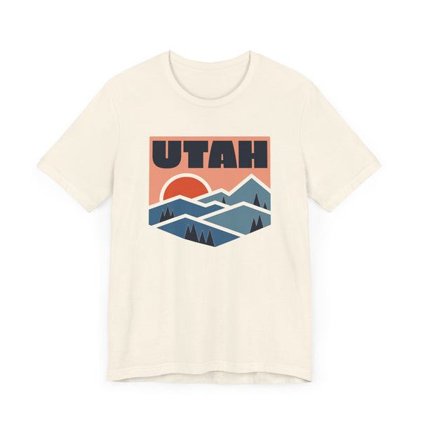 Utah T Shirt - Retro Graphic Utah Tee