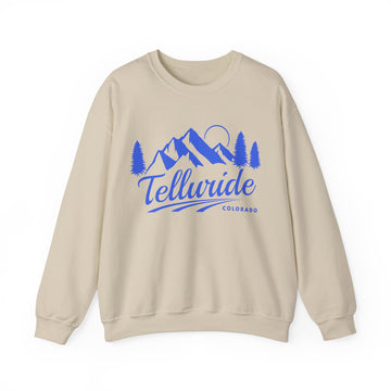 Buy sand Telluride, Colorado Sweatshirt - Unisex Mountain Telluride Sweatshirt