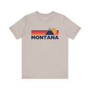 Retro Montana T-shirt, Mountain Tee, Vintage Montana Unisex Jersey Shirt, Outdoor Hiking Apparel-5