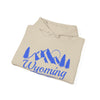 Wyoming Hoodie - Mountain Unisex Wyoming Hoodie Sweatshirt