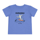 Durango, Colorado Yeti Snowboard Toddler Tee-5