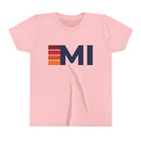 Michigan Youth Tee - Retro MI T-Shirt-5