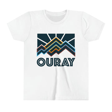 Buy white Ouray, Colorado Youth T-Shirt - Kids Ouray Shirt