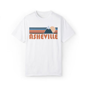 Asheville, North Carolina Graphic Tee, Comfort Colors Retro Unisex Asheville T shirt, Mountain Adventure Shirt