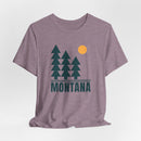 Montana T Shirt - Retro Trees Montana Tee-20